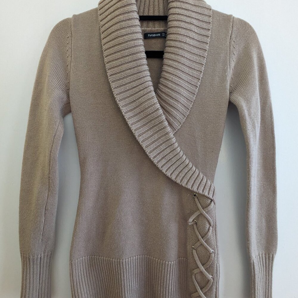 PATTY BOUTIK Tan Sweater